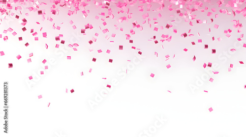 Falling pink Confetti © Dominik
