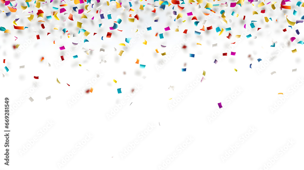 Falling multicolor Confetti Falling multicolor Confetti