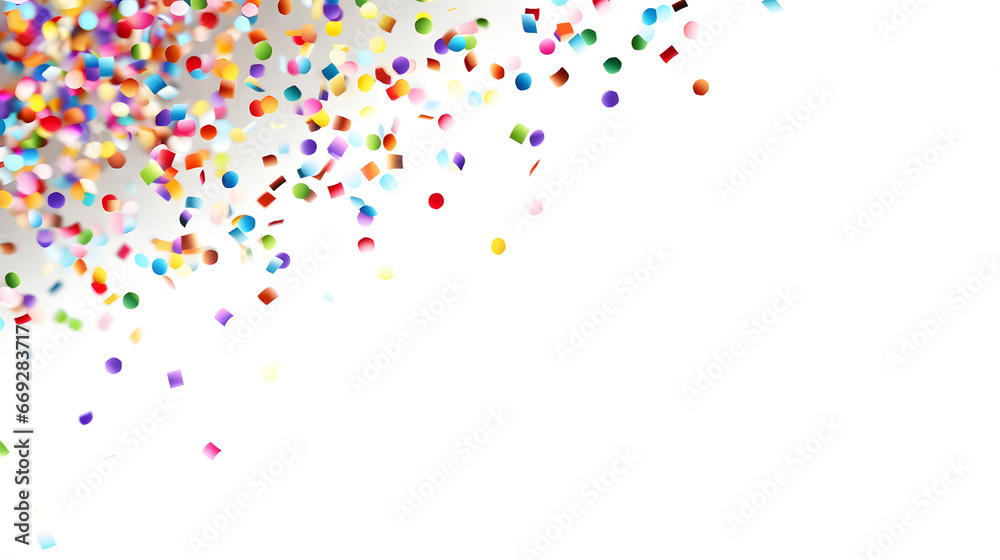 Falling multicolor Confetti Falling multicolor Confetti