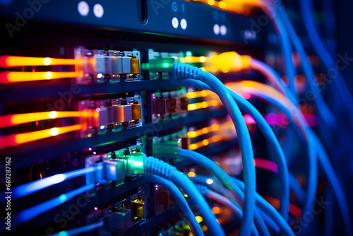 Wired for Excellence: Fiber Optic Server Links
