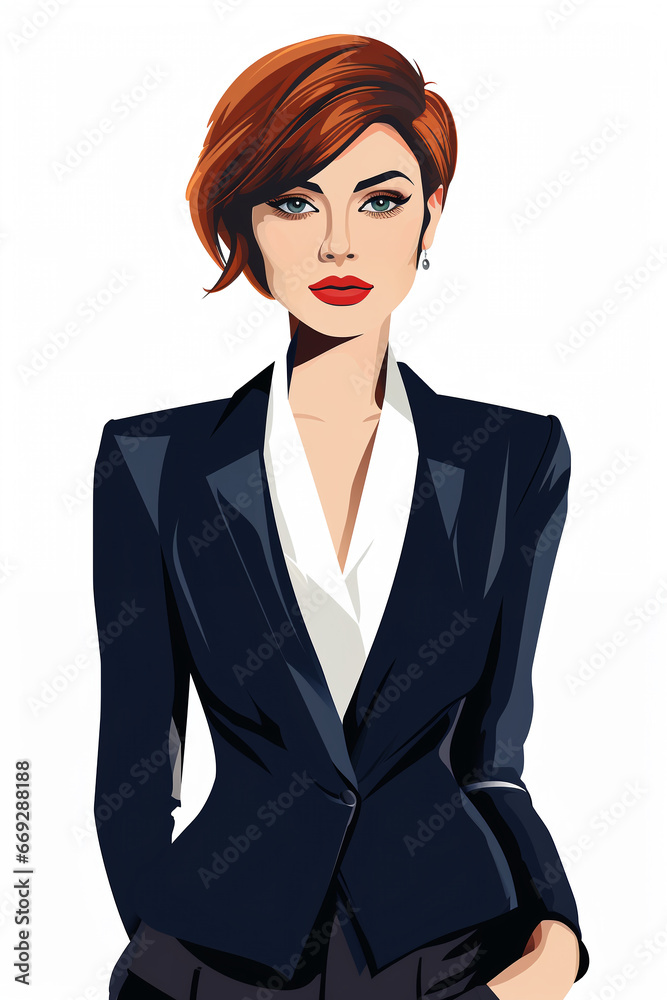 A portrait of a business woman
Corporate Woman in Minimal, Modern, Vector Cartoon Style - A Contemporary Depiction Against a Clean White Background A portrait of a business woman
Corporate Woman in Minimal, Modern, Vector Cartoon Style - A Contemporary Depiction Against a Clean White Background