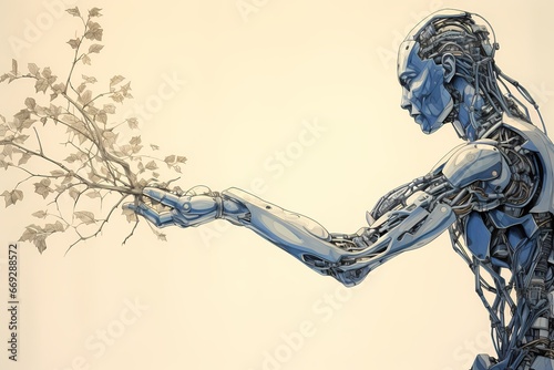 Ethical AI giving humanity a olive branch - Generative AI