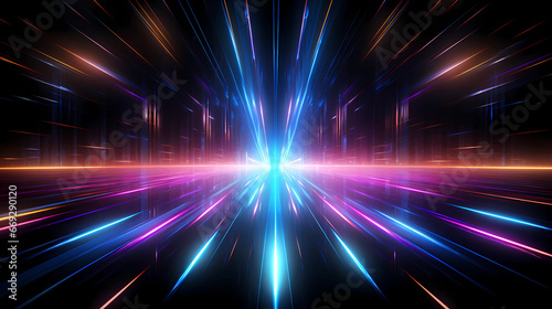 pink purple blue neon lights background