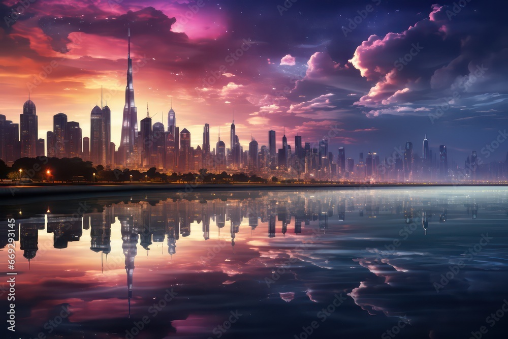 Fototapeta premium city at night