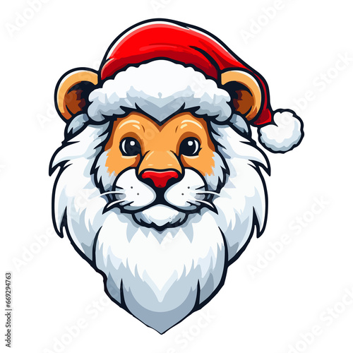 Santa Claus Lion