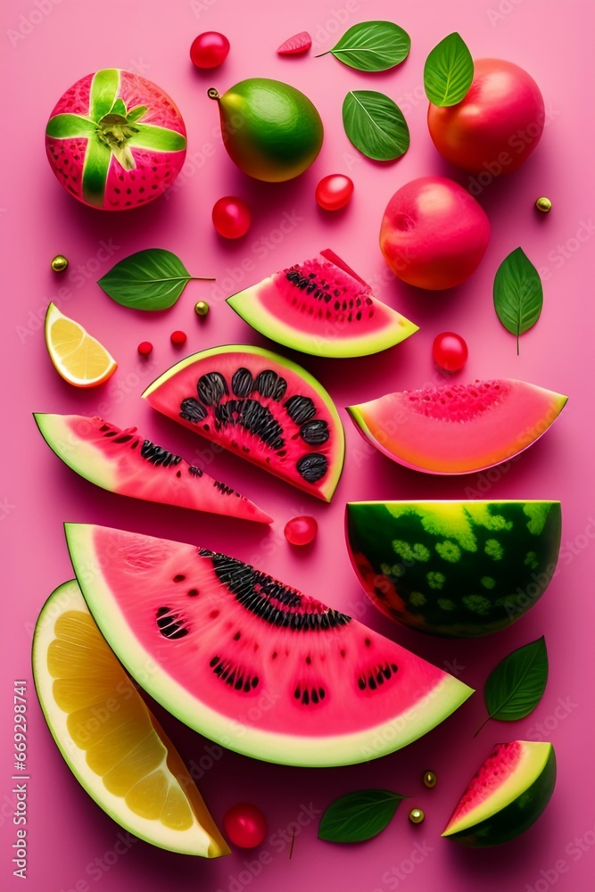slice of watermelon slice of watermelon