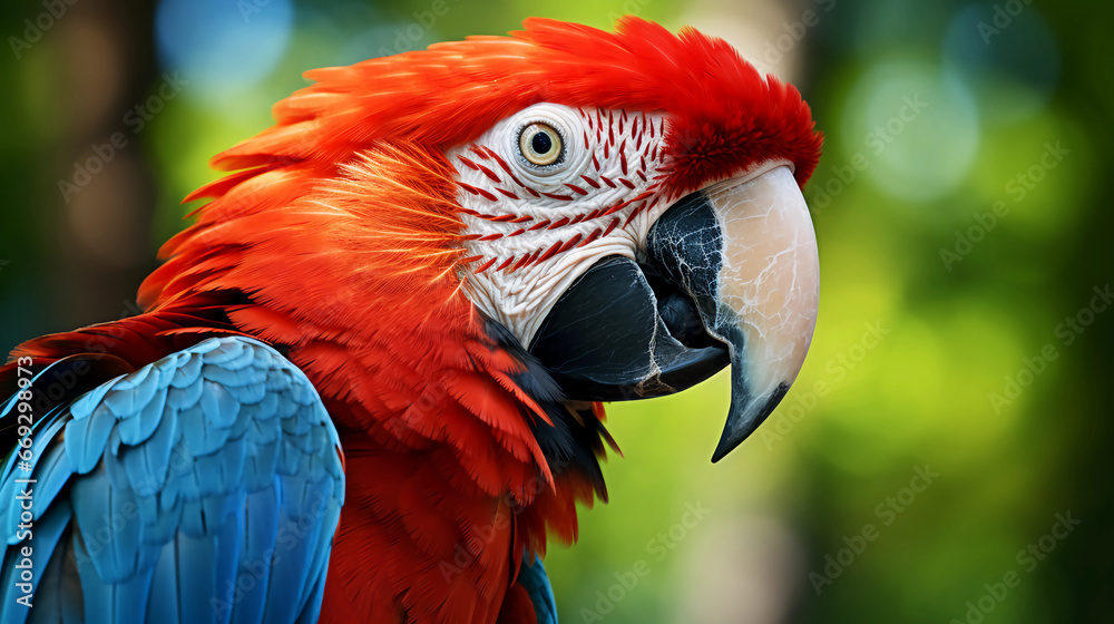 Obraz premium close up of a parrot