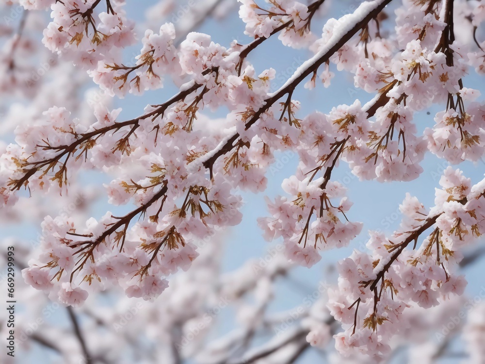 nature's spring awakening. the first flowers come out from under the snow and enjoy the sunshine nature's spring awakening. the first flowers come out from under the snow and enjoy the sunshine