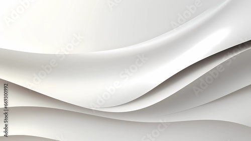 abstract white background with a wave pattern