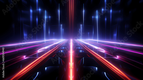 neon light background