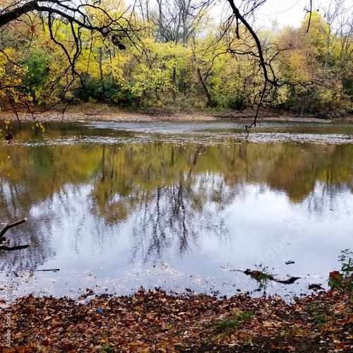 Valokuva Olentangy River in Autumn, Columbus, Ohio