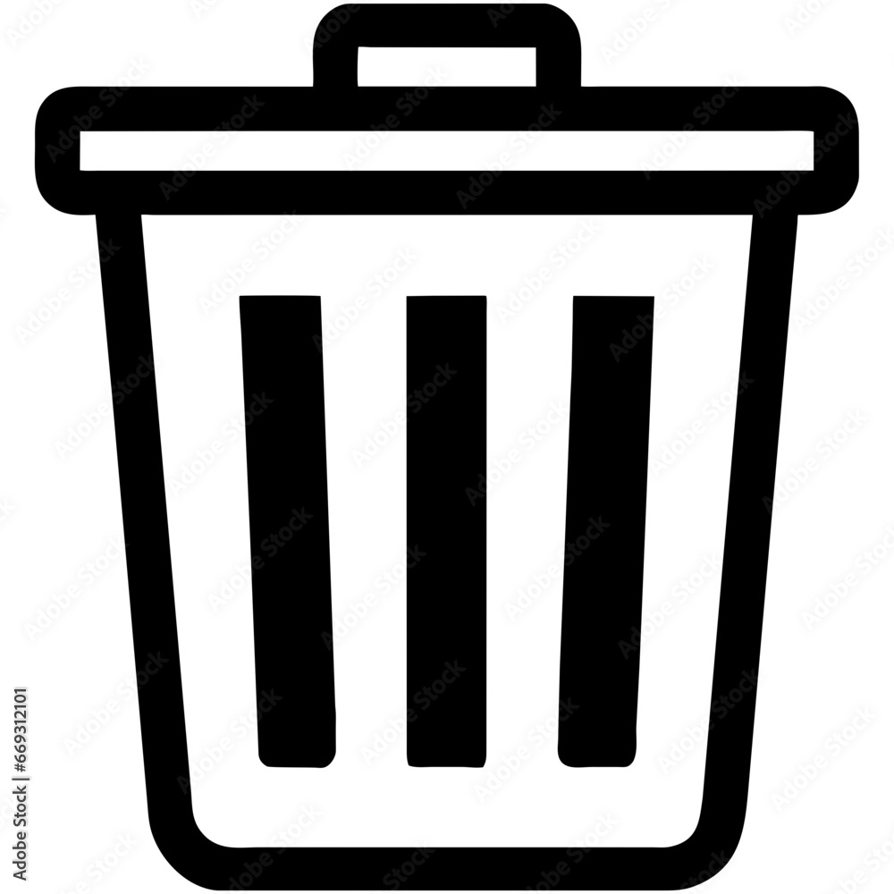 trash bin icon trash bin icon