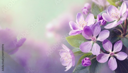 spring flowers background