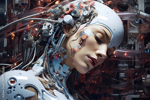 Portrait of Artificial Intelligence - generative ai © Lukasz Czajkowski