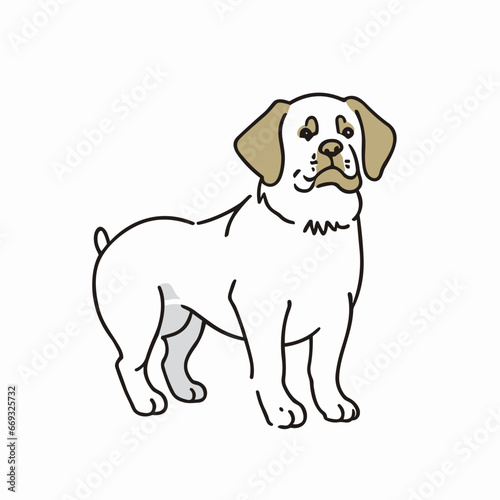 犬のイラスト
