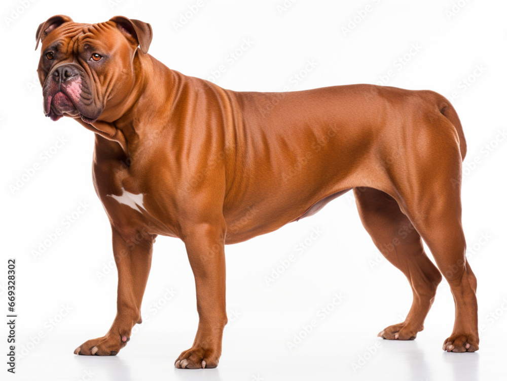 english bulldog isolated on white english bulldog isolated on white