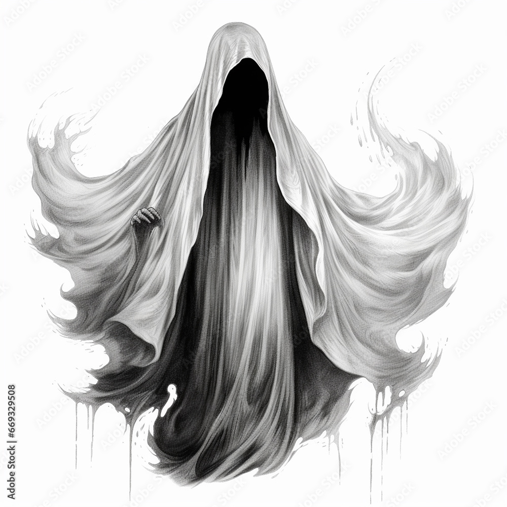 Cartoon Halloween Ghost Sketches for Sale Cartoon Halloween Ghost Sketches for Sale