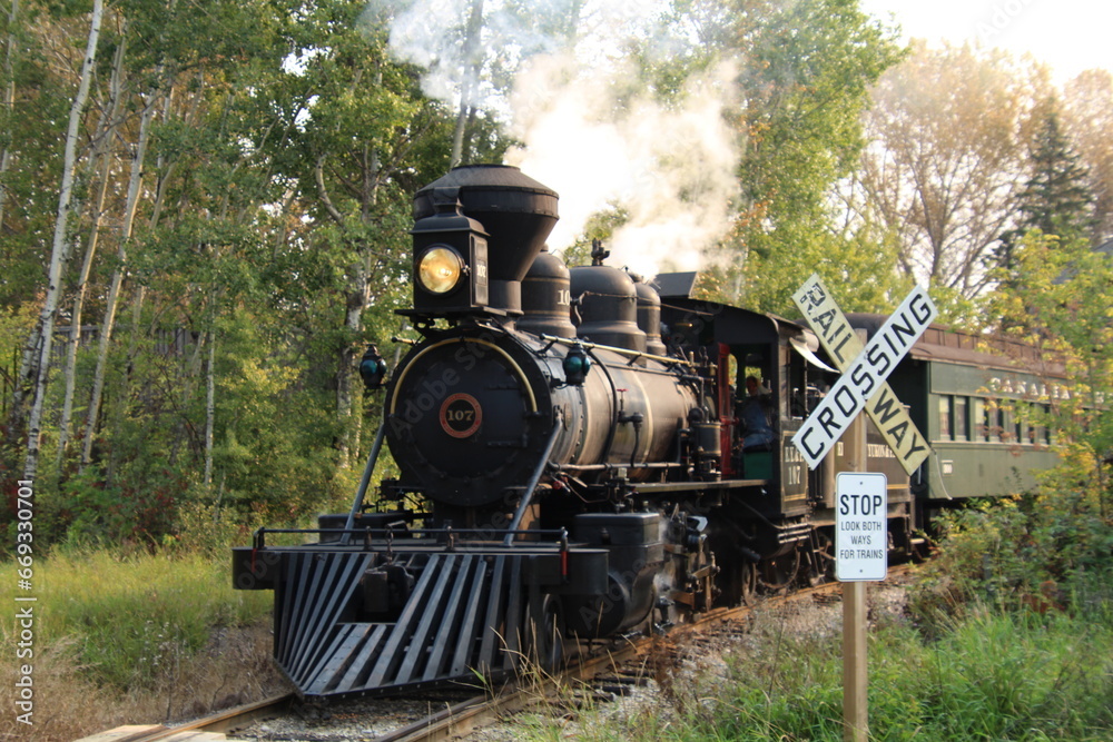 Railway Crossing,  Fort Edmonton Park, Edmonton, Alberta