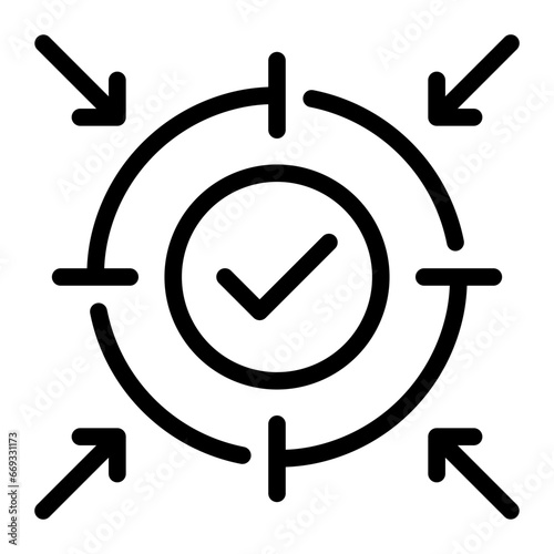 focus line icon