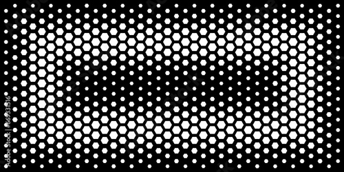 Hexagon abstract background, hexagon seamless pattern, honey geometric background pattern
