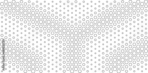 Hexagon abstract background, hexagon pattern, honey geometric background pattern
