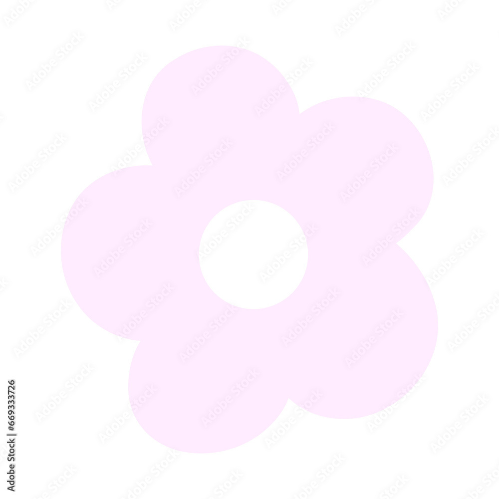 Flowers isolated on white background Flowers isolated on white background
