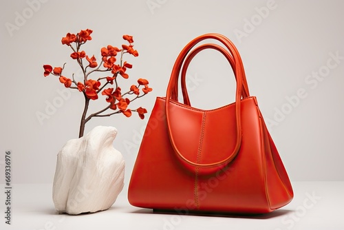 Designer Handbag Studio Shot