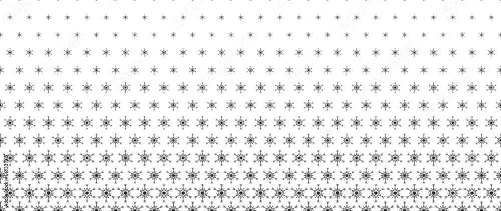Blended black christmas snow on white for pattern and cover background, halftone effect, Christmas concept. Blended black christmas snow on white for pattern and cover background, halftone effect, Christmas concept.
