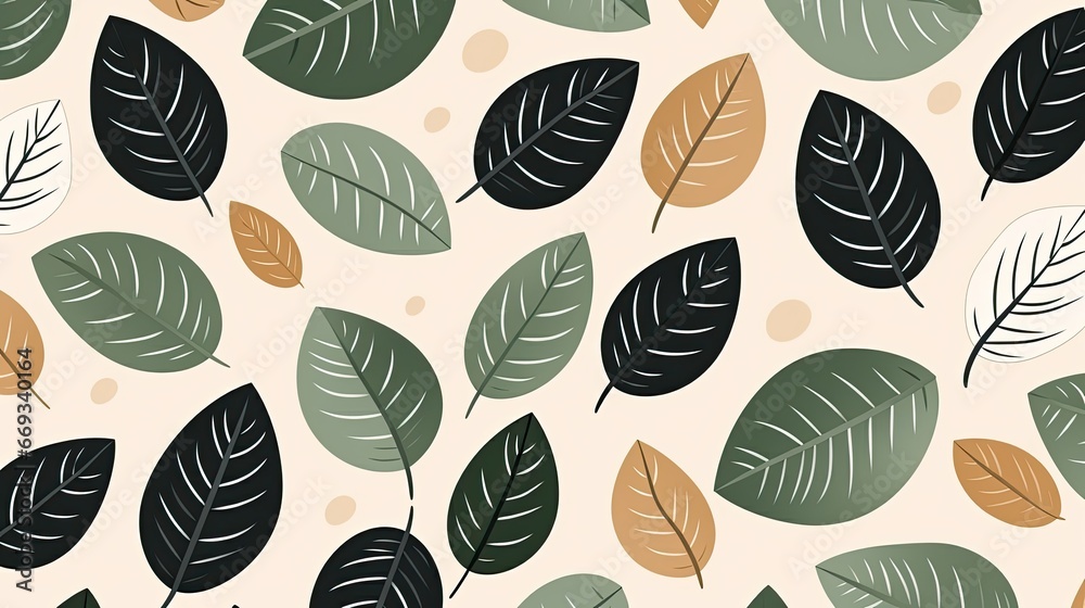 Abstract natural pattern. Minimal leaf flower plants simple shapes, eco agriculture concept. Abstract natural pattern. Minimal leaf flower plants simple shapes, eco agriculture concept.