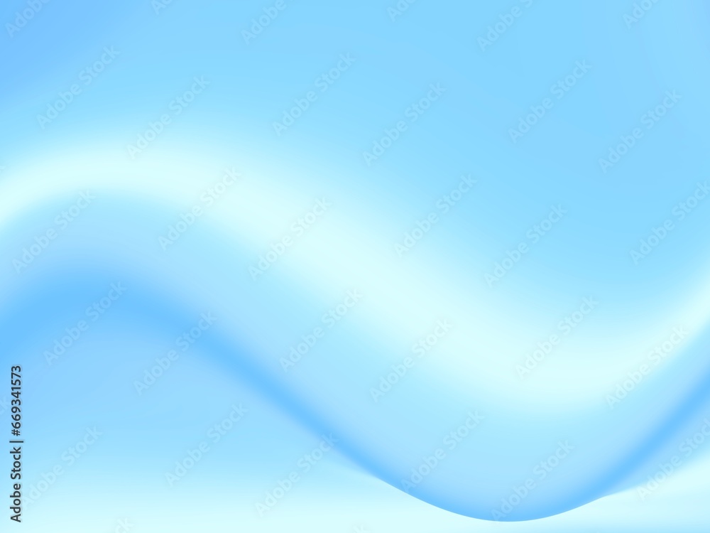 Fototapeta premium abstract light pastel blue with waves background