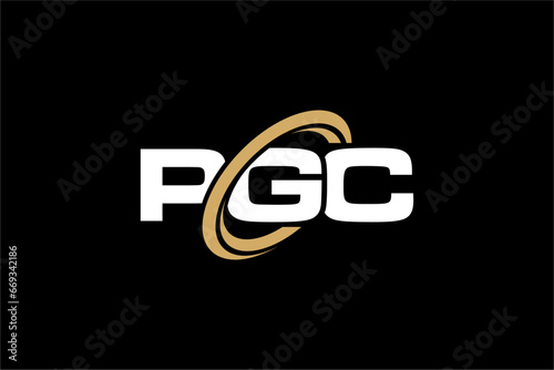 PGC creative letter logo design vector icon illustration photo