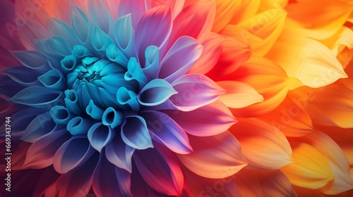 Free photo natures beauty captured in colorful flower close up