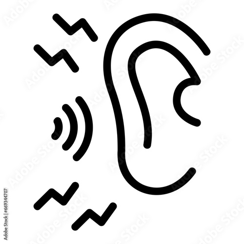 noisy outline icon