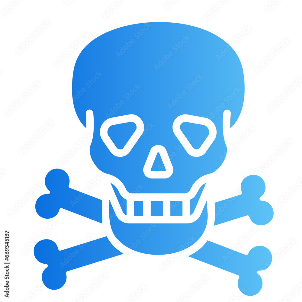 poison gradient icon poison gradient icon