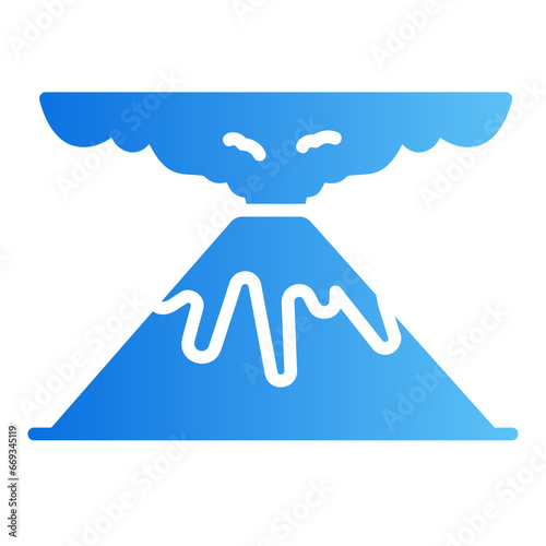 eruption gradient icon