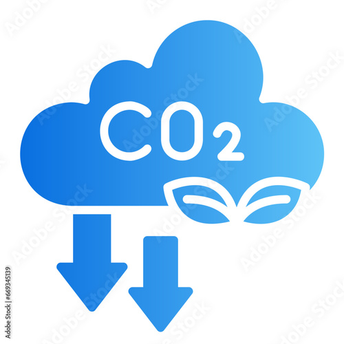 reduce gradient icon