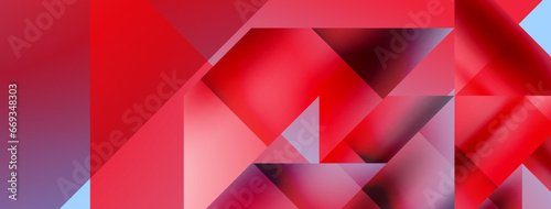 Captivating vector abstraction. Triangles interlock in mesmerizing dance, crafting dynamic geometric backdrop. Fusion of shapes and angles creates artful symphony of modern design
