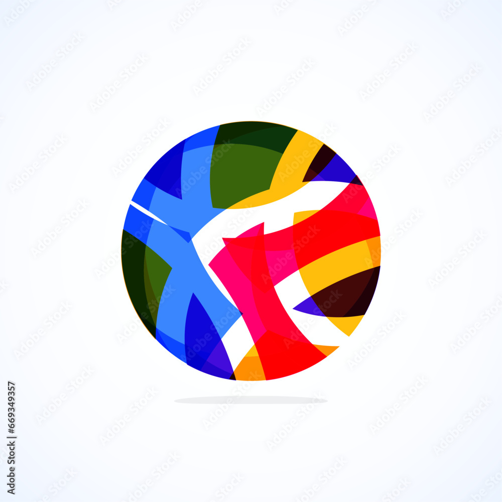 Abstract circle logo - minimalist emblem, timeless and universal shape of circle. Unique logo represent range of brands and concepts, encapsulating simplicity and creativity in single, iconic image Abstract circle logo - minimalist emblem, timeless and universal shape of circle. Unique logo represent range of brands and concepts, encapsulating simplicity and creativity in single, iconic image