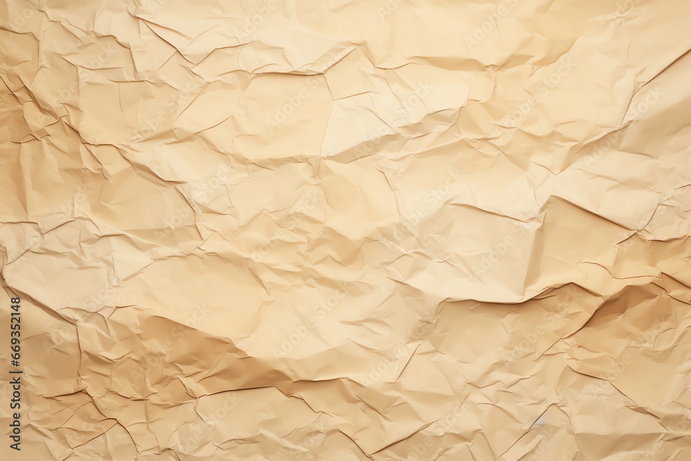 Obraz premium Old paper texture crumpled paper background