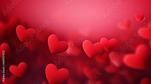Valentines day background with love sign. 2023 valentines day background. Generative Ai.