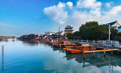 Photography The ancient town of Zhujiajiao, Shanghai, China