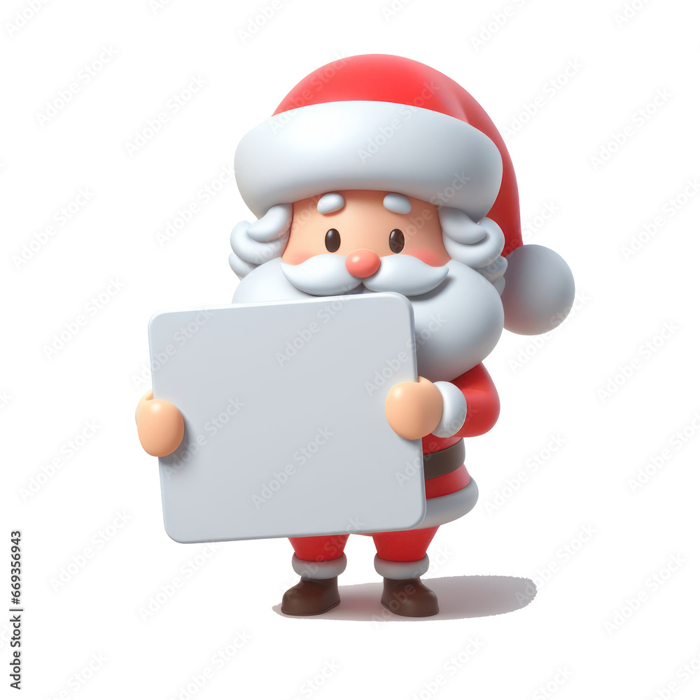 SANTA SIGN ILLUSTRATION 3D DESIGN LOGO PNG SANTA SIGN ILLUSTRATION 3D DESIGN LOGO PNG