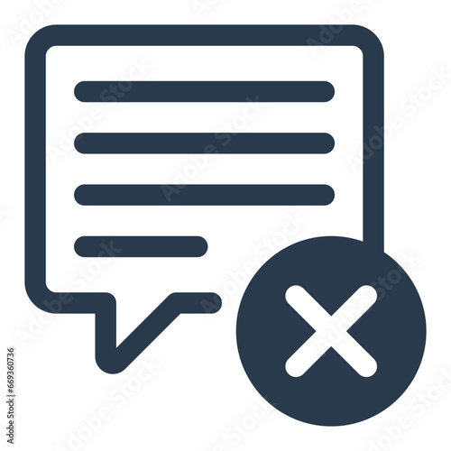 Negative Feedback Icon