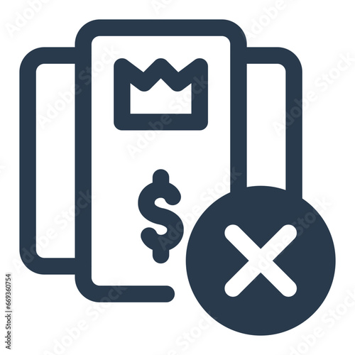 Inactive Subscription Alert Icon