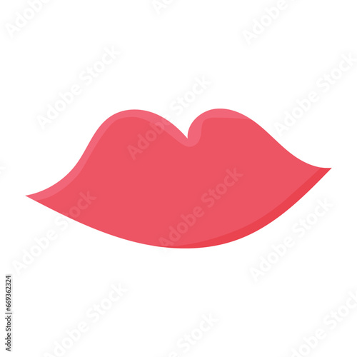 lips red kiss french france lipstick icon