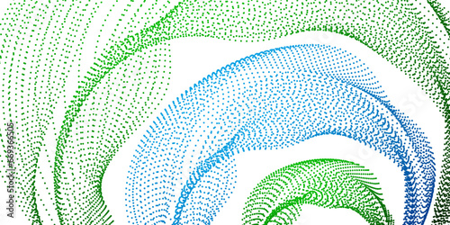 Abstract colorful wave circle line on transparent background modern stream wave and wave curve round lines background. Vector business Illustration pattern of lines in transparent background