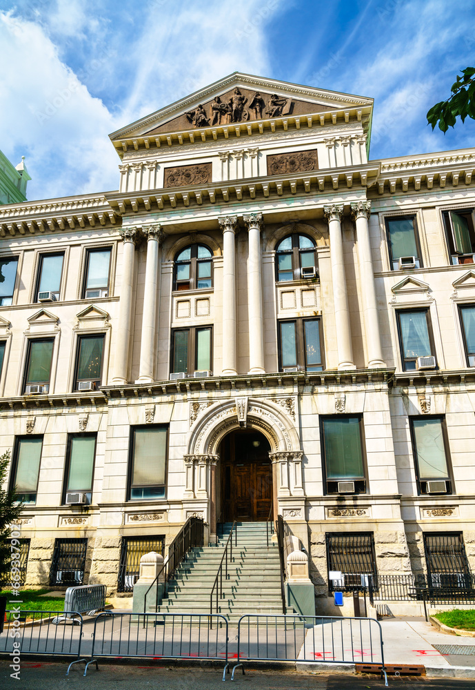 City Hall of Jersey City in New Jersey, United States