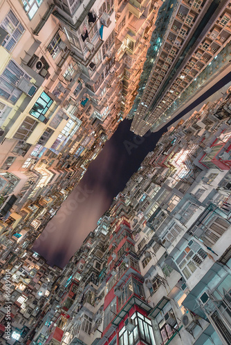 Canvas Print HongKong Night