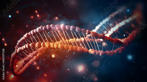 Genetic Code Encryption: DNA Binary Fusion  © CozyDigital