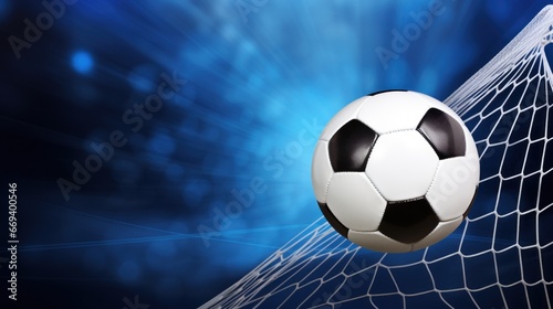 Soccer Ball on Football Net © MAY
